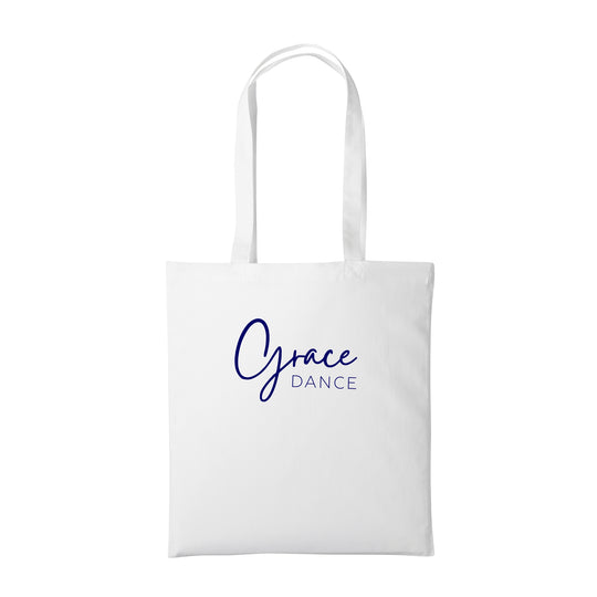 Grace Dance Limited White Canvas Shopper