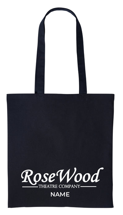 Rosewood Theatre Company Black Canvas Shopper