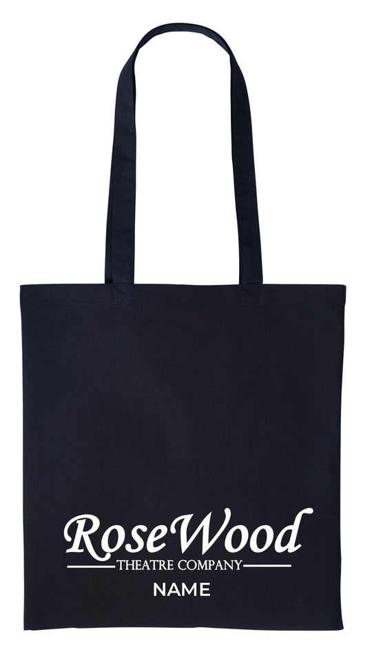 Rosewood Theatre Company Black Canvas Shopper