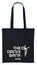 The Dance Bank Black Canvas Shopper