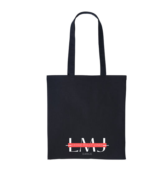 LMJ Dance Canvas Shopper - Pink Logo