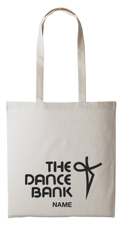 The Dance Bank Natural Canvas Shopper