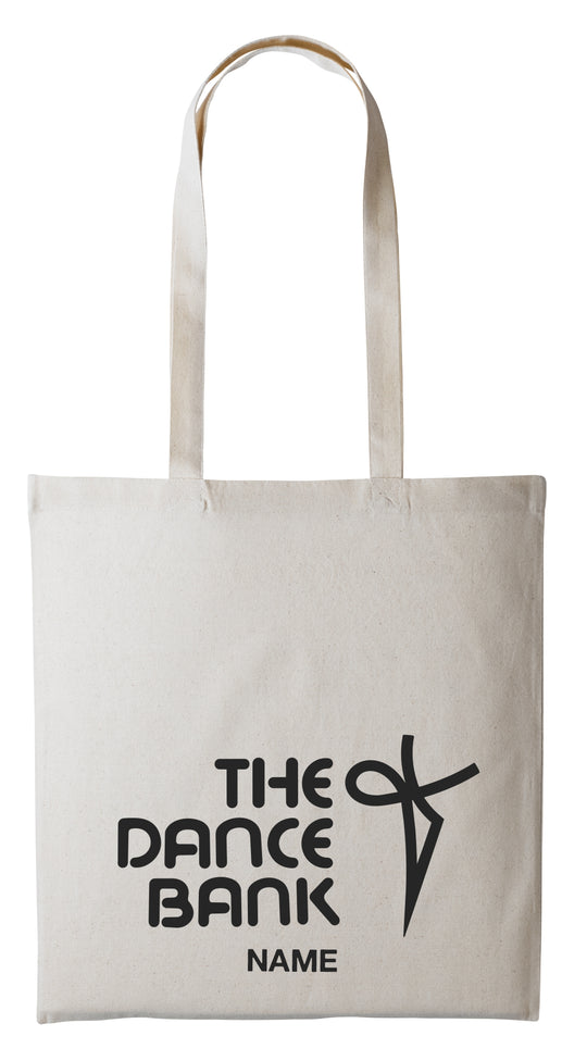 The Dance Bank Natural Canvas Shopper