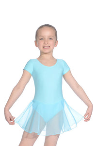 Roch Valley Cap Sleeved Leotard with Attached Georgette Skirt