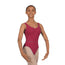 Roch Valley Tank Leotard with Fixed Ruche & Belt - Burgundy