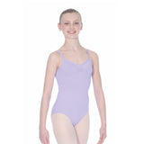 Roch Valley Ruche Front Camisole Leotard - Lilac