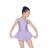 Roch Valley Skirted Ruched Front Leotard - Lilac