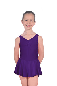 Roch Valley Skirted  Ruched Front Leotard