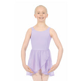 Roch Valley Elasticated Wrap-Over Chiffon Skirt - Lilac