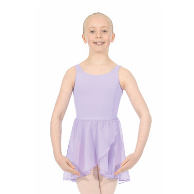 Roch Valley Elasticated Wrap-Over Chiffon Skirt - Lilac