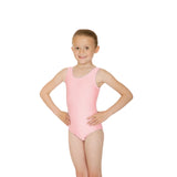 Roch Valley Plain Front Tank Leotard - Pink