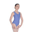 Roch Valley Tank Leotard with Adjustable Ruche - Cornflower