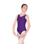 Roch Valley Sheree Ruched Front Tank Leotard - Purple