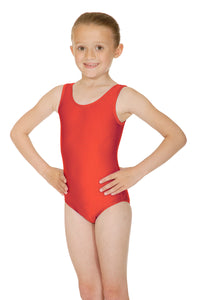 Roch Valley Plain Front Sleeveless Leotard