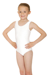 Roch Valley Plain Front Sleeveless Leotard