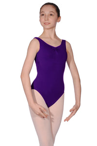 Roch Valley Sleeveless Adjustable Ruche Leotard