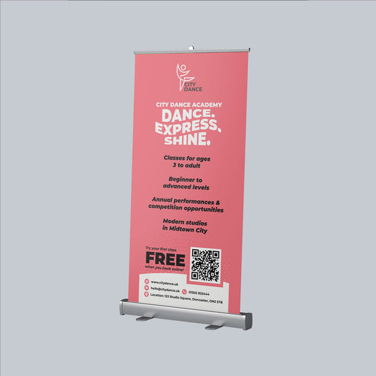 Roll Up Standard SUPPLY Banner 1000mm