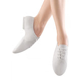 Bloch Girls Jazzsoft Split Sole Jazz Shoe White