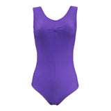 Angela Pinched Front Leotard - Delphinium