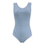 Angela Pinched Front Leotard - Pale Blue