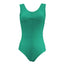 Angela Pinched Front Leotard - Vert Green