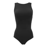 Dance Republic Scotland Black Cotton Leotard
