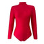 Dandy Long Sleeve Leotard - Red