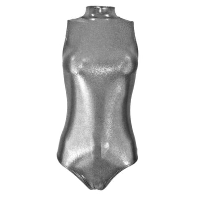 Firecracker Bombshell Leotard - Gunmetal