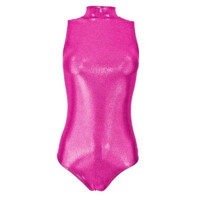 Firecracker Bombshell Leotard - Party Pink