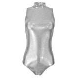 Firecracker Bombshell Leotard - Silver