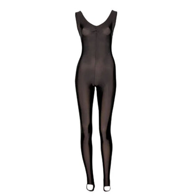 Scatty Pinched Front Catsuit - Black