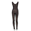 Scatty Pinched Front Catsuit - Black