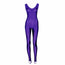 Scatty Pinched Front Catsuit - Delphinium