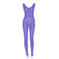 Scatty Pinched Front Catsuit - Lilac