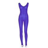 Scatty Pinched Front Catsuit - Royal
