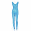 Scatty Pinched Front Catsuit - Turquoise