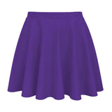 Lycra Circular Skirt - Delphinium