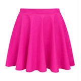 Lycra Circular Skirt - Flo Pink