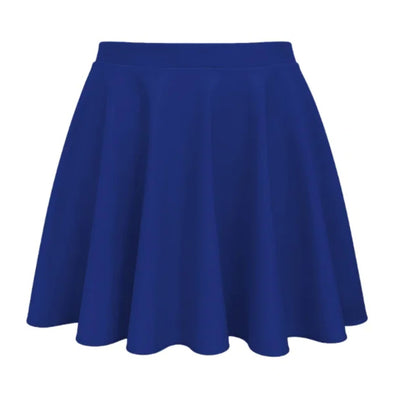 Lycra Circular Skirt - Navy