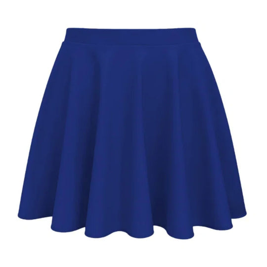 Lycra Circular Skirt - Navy