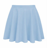 Lycra Circular Skirt - Pale Blue
