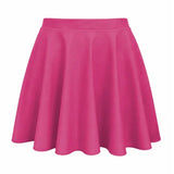Lycra Circular Skirt - Raspberry