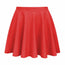 Lycra Circular Skirt - Red