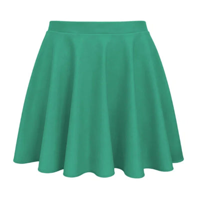Lycra Circular Skirt - Vert Green