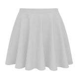 Lycra Circular Skirt - White