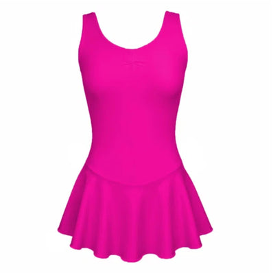 Sissy Skirted Leotard - Flo Pink