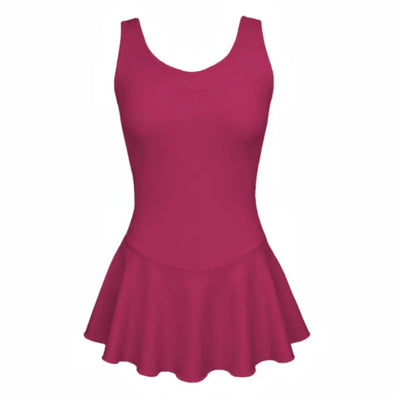 Sissy Skirted Leotard - Mulberry
