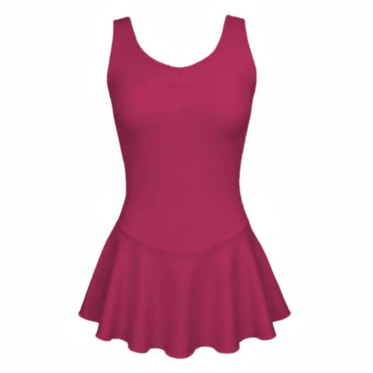 Sissy Skirted Leotard - Mulberry