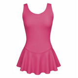 Sissy Skirted Leotard - Raspberry