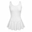 Sissy Skirted Leotard - White